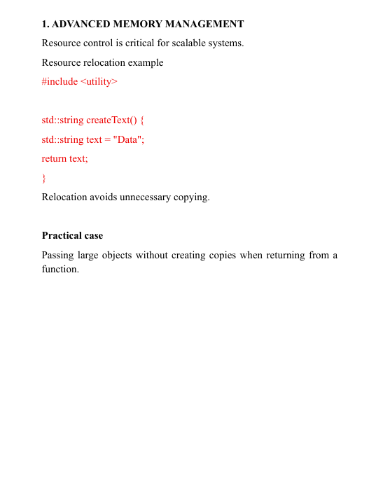 Preview PDF of the C++ course "Nova Code"